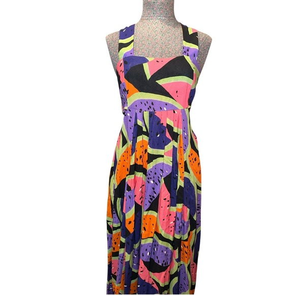 Anthropologie The Piper Bandeau Cutout Maxi Dress Assorted Size Small - Picture 2 of 8